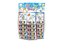 PAQ CON 15 LIBRITOS CON ACUARELAS (AL AZAR) MOD# HX017🖍️