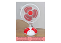 VENTILADOR DE PEDESTAL DISEÑO CATARINA MOD# 223-52🐞