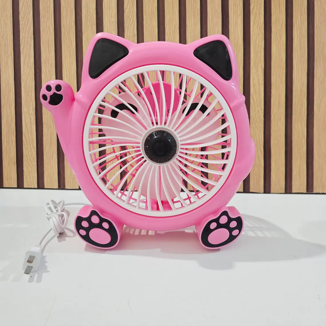 VENTILADOR GRANDE DISEÑO ANIMALITOS MOD# 360-024  😺 🐇 1