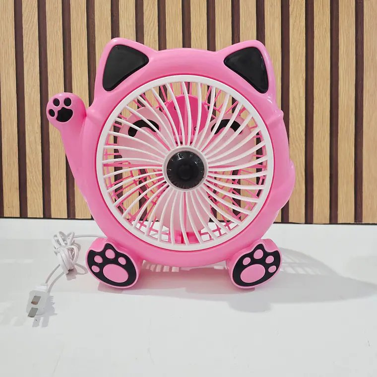 VENTILADOR GRANDE DISEÑO ANIMALITOS MOD# 360-024  😺 🐇 1