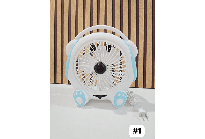 VENTILADOR GRANDE DISEÑO ANIMALITOS MOD# 360-024  😺 🐇