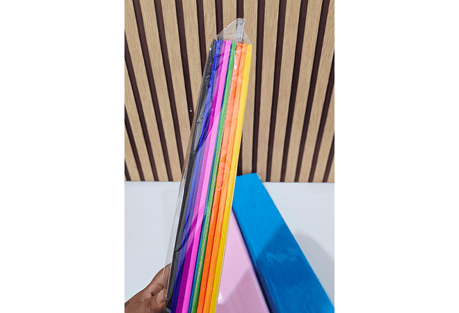 PAQ CON 10 PLIEGOS DE PAPEL CREPE MOD# ZWZ-39