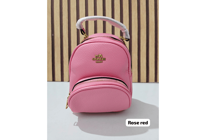 MINI MOCHILITA IMITACIÓN COACH MOD# KFW-818-2