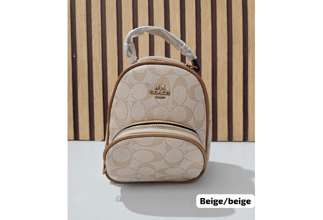 MINI MOCHILITA IMITACIÓN COACH MOD# KFW-818-2