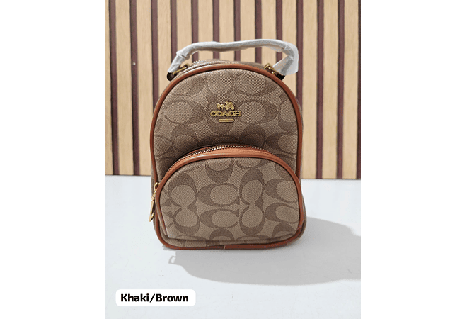MINI MOCHILITA IMITACIÓN COACH MOD# KFW-818-2