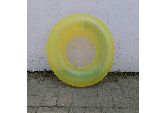 🛟SALVAVIDAS INFLABLE DISEÑO DONA DE COLOR LISO MOD# 37605💛🩵🩷 REINGRESO