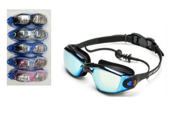 GOGGLES ACABADO TORNASOL CON ESTUCHE (ADULTO) MOD# 992438  