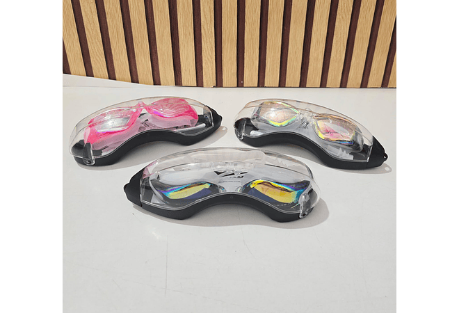 GOGGLES ACABADO TORNASOL CON ESTUCHE (ADULTO) MOD# 992438  