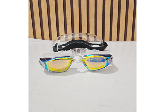 GOGGLES ACABADO TORNASOL CON ESTUCHE (ADULTO) MOD# 992438  