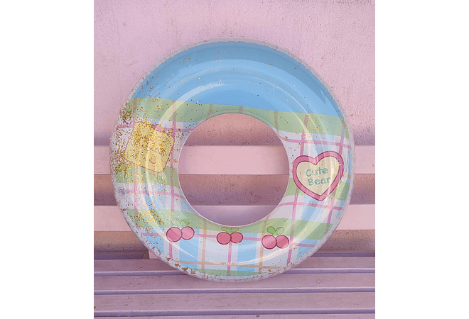 SALVAVIDAS 90" CON BRILLOS Y LENTEJUELAS MOD# 992362  🦀🏖️