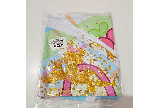 SALVAVIDAS 90" CON BRILLOS Y LENTEJUELAS MOD# 992362  🦀🏖️