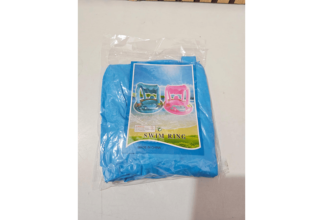 INFLABLE CON TECHITO (TIPO ANDADERA) MOD# 992489 🦀🐠