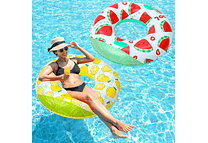 SALVAVIDAS 60" DISEÑO FRUTAS MOD# 992353  🍉🍋