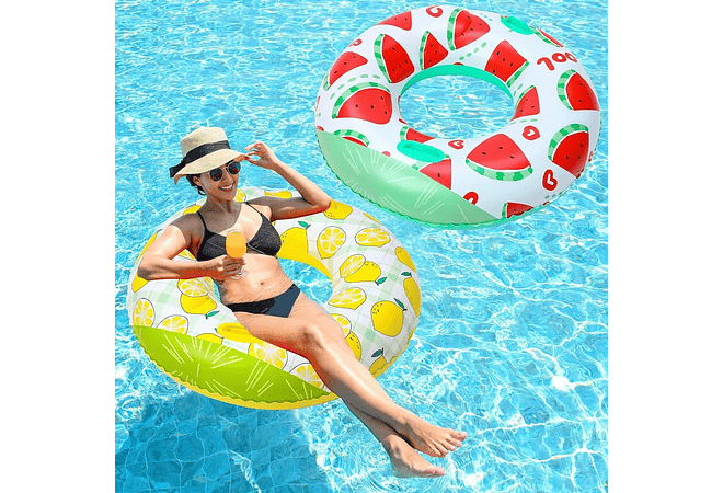 SALVAVIDAS 60" DISEÑO FRUTAS MOD# 992353  🍉🍋