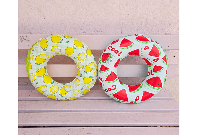 SALVAVIDAS 90" DISEÑO FRUTAS MOD# 992356 🍉🍋