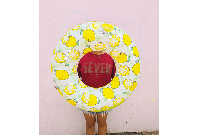 SALVAVIDAS 90" DISEÑO FRUTAS MOD# 992356 🍉🍋