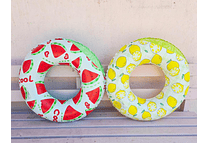 ⛱️SALVAVIDAS 80" DISEÑO FRUTAS MOD# 992355  🍉 🍋