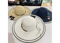 SOMBRERO PLAYERO COLORES AL AZAR HILO DELGADO CON PIEDRITAS  MOD# YC-HAT1261 (AL AZAR)  👒