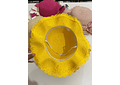 👒 SOMBRERO NIÑAS CON MOÑO FLORES Y 1 PERLITA COLORES AL AZAR MOD# YC-HAT12183