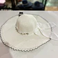 SOMBRERO PLAYERO MOÑO CON PERLAS COLORES AL AZAR MOD# YC-HAT1257  👒 - Miniatura 5