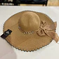 SOMBRERO PLAYERO MOÑO CON PERLAS COLORES AL AZAR MOD# YC-HAT1257  👒 - Miniatura 6