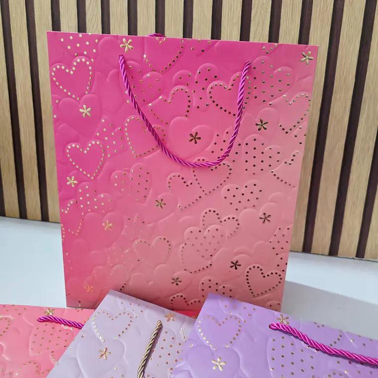 BOLSA PARA REGALO  DISEÑO CORAZÓN 💝🎁 3