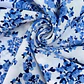 VESTIDO LARGO BLANCO/AZUL FLORES TALLA MEDIANA 👗 - Miniatura 6