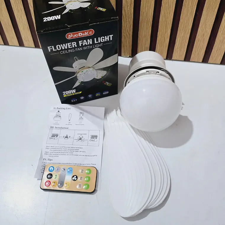 FOCO/VENTILADOR 200W MOD# 2203 💡 5