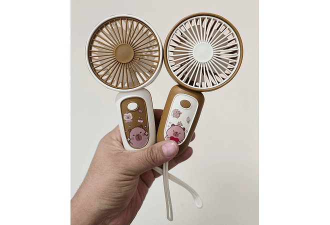 MINI VENTILADOR DISEÑO CAPIBARA MOD# VT115