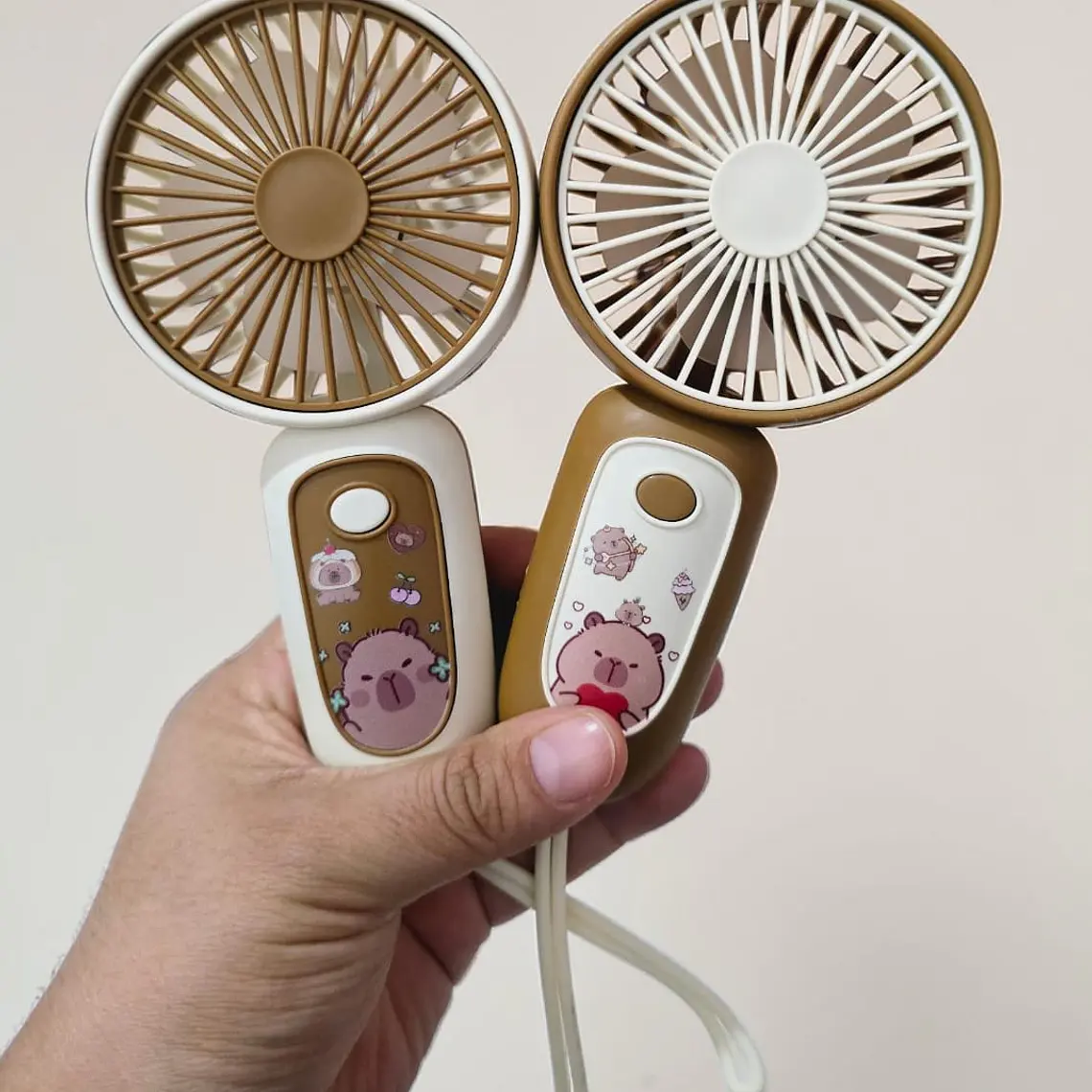 MINI VENTILADOR DISEÑO CAPIBARA MOD# VT115 1