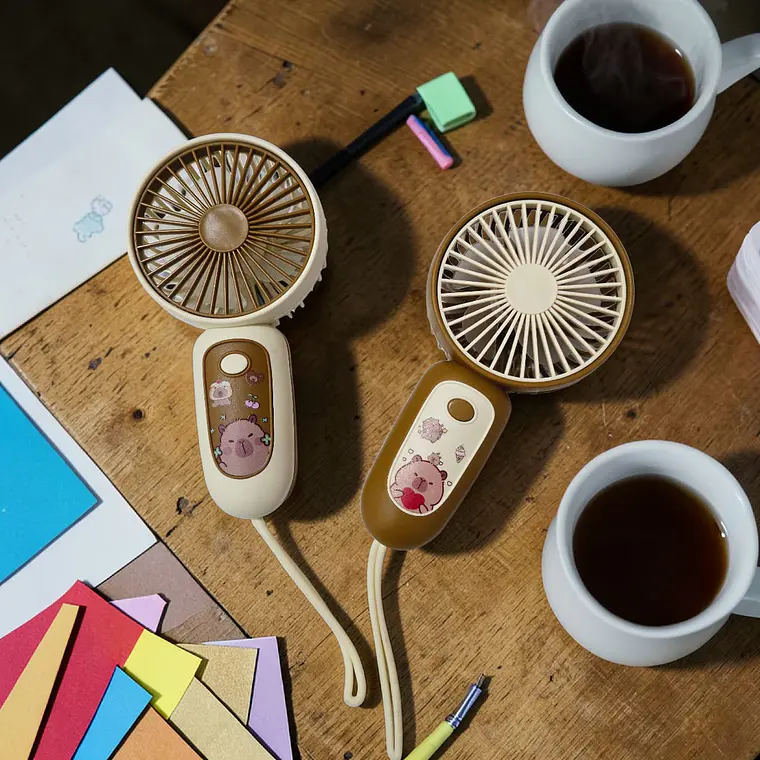MINI VENTILADOR DISEÑO CAPIBARA MOD# VT115 4