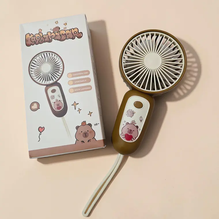 MINI VENTILADOR DISEÑO CAPIBARA MOD# VT115 5