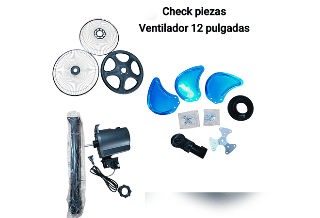 VENTILADOR EL DONNA DE 12 PULGADAS MOD# M25151
