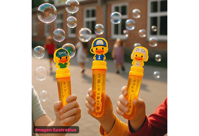 PAQ DE 3 MINI BURBUJEROS MOD# PPS-181  🫧