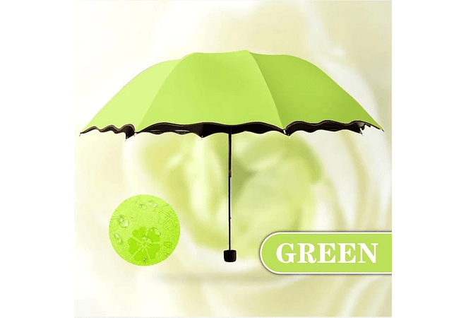 SOMBRILLA MÁGICA DE BOLSILLO COLORES LISOS