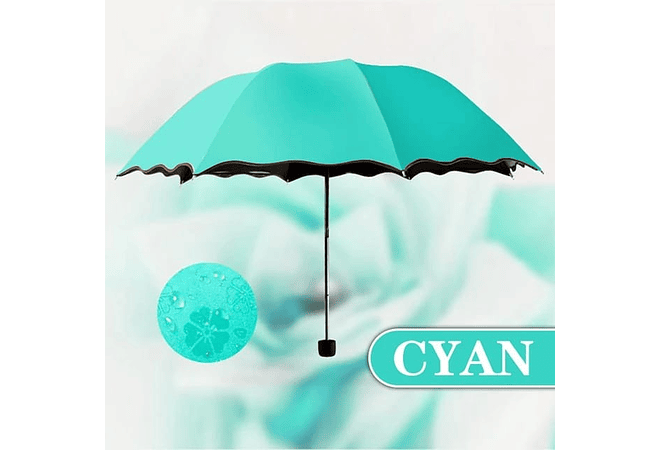 SOMBRILLA MÁGICA DE BOLSILLO COLORES LISOS