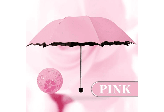 SOMBRILLA MÁGICA DE BOLSILLO COLORES LISOS