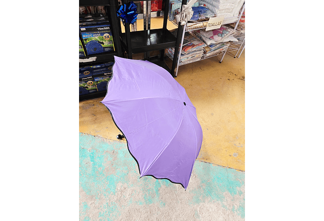 SOMBRILLA MÁGICA DE BOLSILLO COLORES LISOS