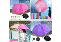 SOMBRILLA MÁGICA DE BOLSILLO COLORES LISOS
