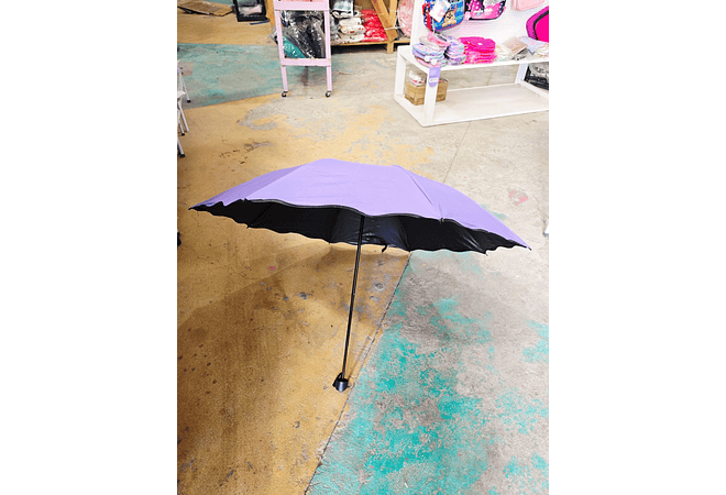 SOMBRILLA MÁGICA DE BOLSILLO COLORES LISOS