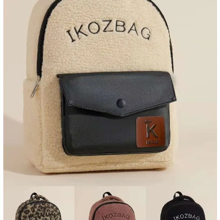 MOCHILA IKOZBAG TIPO PELUCHE MOD# 36250 🎒 1