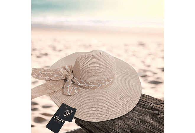 SOMBRERO CASUAL-PLAYERO CON MOÑO/RAYAS MOD# YC-HAT1260 (AL AZAR) 👒