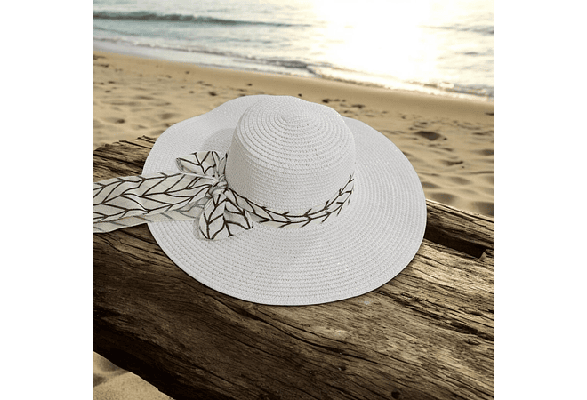 SOMBRERO CASUAL-PLAYERO CON MOÑO/RAYAS MOD# YC-HAT1260 (AL AZAR) 👒