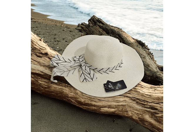 SOMBRERO CASUAL-PLAYERO CON MOÑO/RAYAS MOD# YC-HAT1260 (AL AZAR) 👒