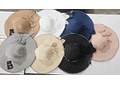 👒 SOMBRERO PLAYERO-CASUAL MOÑO CON PERLAS MOD# YC-HAT1257 (AL AZAR)