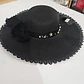 👒 SOMBRERO PLAYERO-CASUAL MOÑO CON PERLAS MOD# YC-HAT1257 (AL AZAR) - Miniatura 8