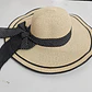 👒 SOMBRERO PLAYERO-CASUAL MOÑO NEGRO RAYAS BLANCAS  MOD# YC-HAT1276 (AL AZAR)🏖️ - Miniatura 6