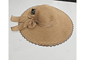 👒 SOMBRERO PLAYERO-CASUAL MOÑO LISO MOD# YC-HAT12160 (AL AZAR)🏖️