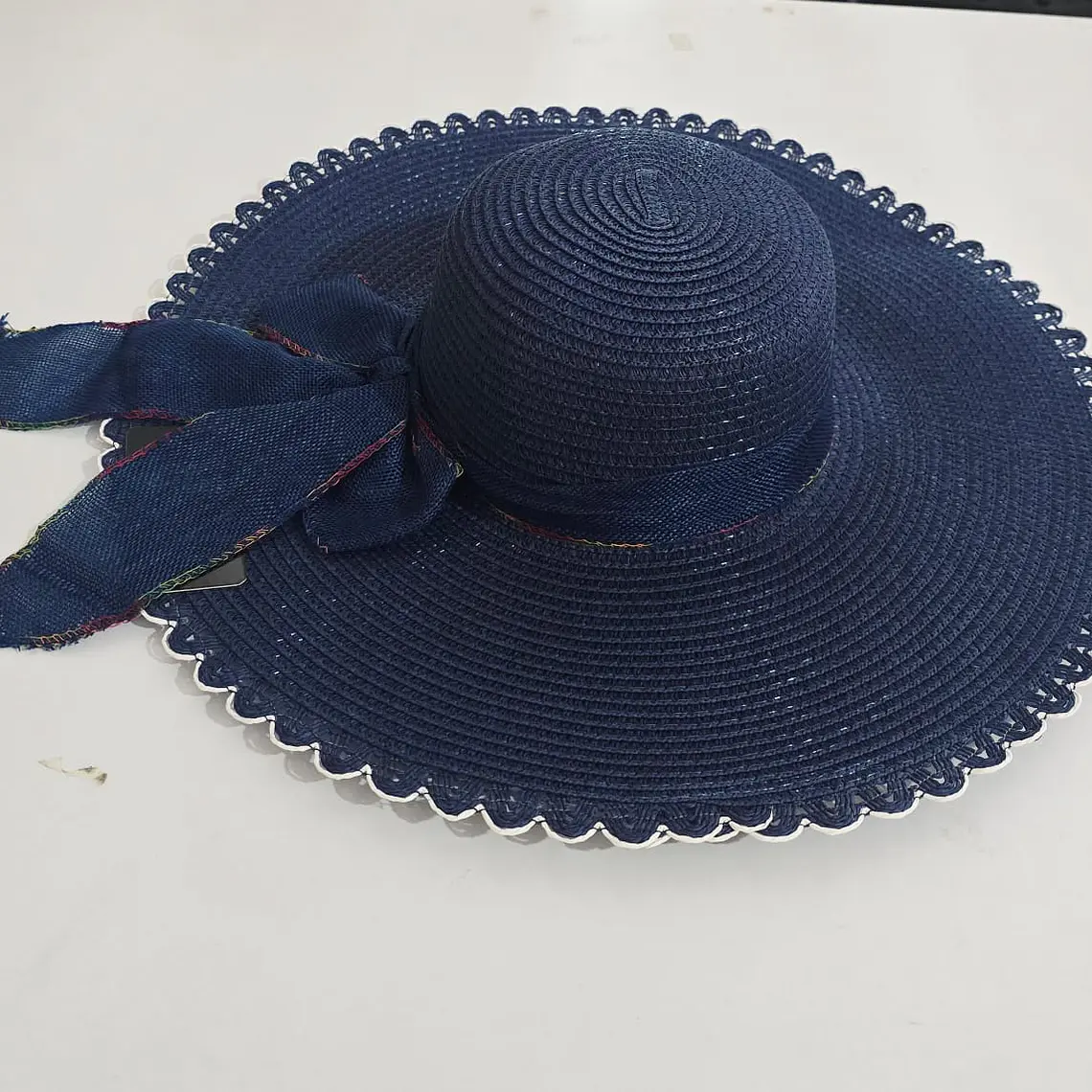 👒 SOMBRERO PLAYERO-CASUAL MOÑO LISO MOD# YC-HAT12160 (AL AZAR)🏖️ 5