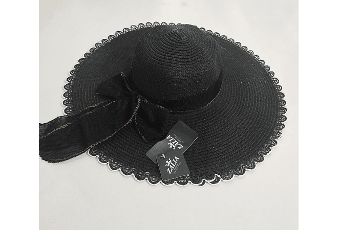👒 SOMBRERO PLAYERO-CASUAL MOÑO LISO MOD# YC-HAT12160 (AL AZAR)🏖️